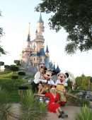Candice Swanepoel and Isabeli Fontana at Exclusive Party at Disneyland in Paris