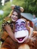 Candice Swanepoel and Isabeli Fontana at Exclusive Party at Disneyland in Paris