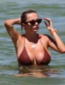 Caroline Vreeland Booty in Bikini on the Beach in Miami