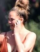 Chrissy Teigen Booty in Swimuit on Holiday in a Yacht in Portofino, Italy
