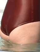 Chrissy Teigen Booty in Swimuit on Holiday in a Yacht in Portofino, Italy