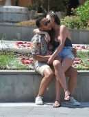 Chrissy Teigen in Porto Venere on her Holiday