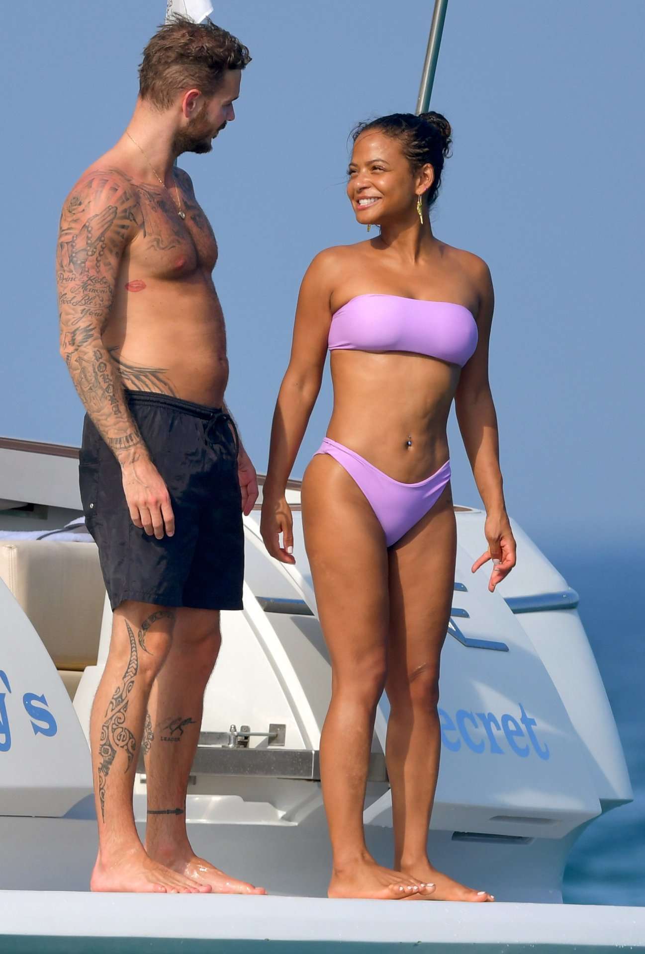 Christina-Milian-in-Purple-Bikini-11
