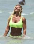 Christine McGuinness in Bikini on a Beach in Spain