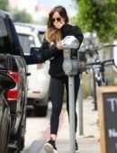 Dakota Johnson Outside a Yoga Class in Los Angeles