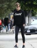 Dakota Johnson Outside a Yoga Class in Los Angeles