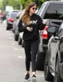 Dakota Johnson Outside a Yoga Class in Los Angeles