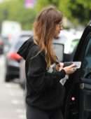 Dakota Johnson Outside a Yoga Class in Los Angeles