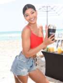 Danielle Herrington at SI Mix Off At The Model Mixology Competition in Miami Beach