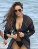 Daphne Joy in Bikini at Beach in Miami