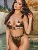Demi Rose Mawby in “Oh Polly” Beachwear Photoshoot 2019