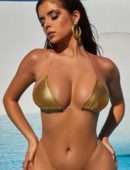 Demi Rose Mawby in “Oh Polly” Beachwear Photoshoot 2019