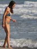 Elisabetta Gregoraci in Bikini at Twiga Beach Club in Forte dei Marmi