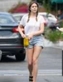 Elizabeth Olsen Shopping at Whole Foods in LA