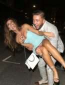 Elma Pazar Upskirt at the ITV Summer Party in London