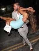 Elma Pazar Upskirt at the ITV Summer Party in London