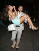 Elma Pazar Upskirt at the ITV Summer Party in London