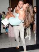 Elma Pazar Upskirt at the ITV Summer Party in London