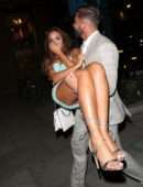 Elma Pazar Upskirt at the ITV Summer Party in London