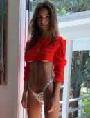 Emily Ratajkowski Booty in Thong BIkini Photoshoot