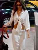 Emily Ratajkowski Cleaning Dog Poop in NYC