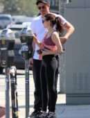 Emma Roberts Outside a Gym in Los Angeles