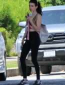 Emma Roberts Outside a Gym in Los Angeles