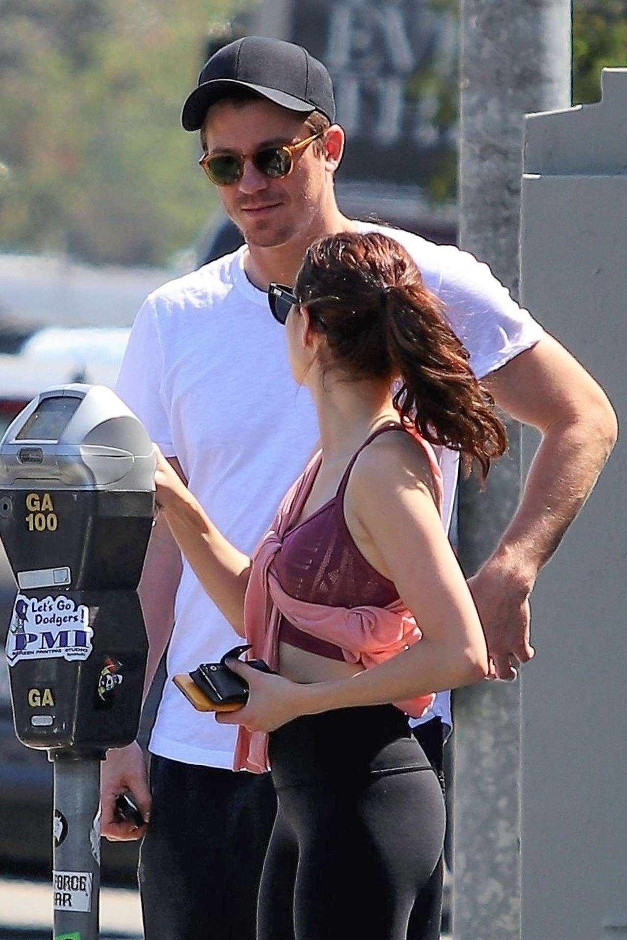 Emma Roberts Outside a Gym in Los Angeles