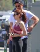 Emma Roberts Outside a Gym in Los Angeles