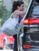 Emma Roberts Outside a Gym in Los Angeles