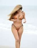 Farrah Abraham Booty in Bikini at Malibu Beach