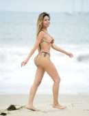 Farrah Abraham Booty in Bikini at Malibu Beach