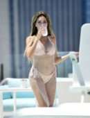 Farrah Abraham in Bikini at the Waldorf Astoria Pool in Los Angeles
