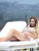 Farrah Abraham in Bikini at the Waldorf Astoria Pool in Los Angeles