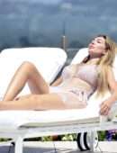 Farrah Abraham in Bikini at the Waldorf Astoria Pool in Los Angeles