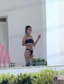 Gigi Hadid Booty, Sunbathing in Bikini with Friends, Mykonos Island