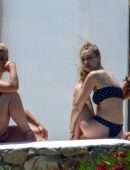 Gigi Hadid Booty, Sunbathing in Bikini with Friends, Mykonos Island