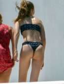 Gigi Hadid Booty, Sunbathing in Bikini with Friends, Mykonos Island