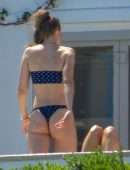 Gigi Hadid Booty, Sunbathing in Bikini with Friends, Mykonos Island