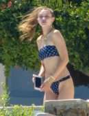 Gigi Hadid Booty, Sunbathing in Bikini with Friends, Mykonos Island