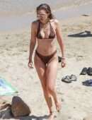 Gigi Hadid and Bella Hadid in Bikini at Beach on Mykonos Island