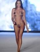 Haley Kalil at 2019 Sports Illustrated Swimsuit Runway Show at Miami Swim Week