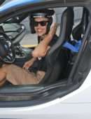 Irina Shayk at Formula E 2019 New York City E-Prix
