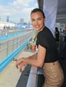 Irina Shayk at Formula E 2019 New York City E-Prix
