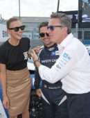 Irina Shayk at Formula E 2019 New York City E-Prix