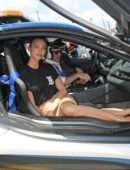 Irina Shayk at Formula E 2019 New York City E-Prix
