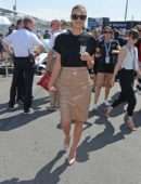Irina Shayk at Formula E 2019 New York City E-Prix