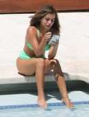 Isabela Moner in Swimsuit at Poolside in Miami
