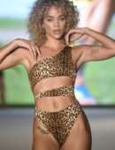 Jasmine Sanders at 2019 Sports Illustrated Swimsuit Runway Show at Miami Swim Week
