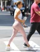 Jennifer Lopez Booty, Going to a Gym in New York